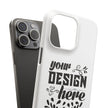 Customizable Snap Phone Case Slim Lightweight Polycarbonate Gloss Or Matte