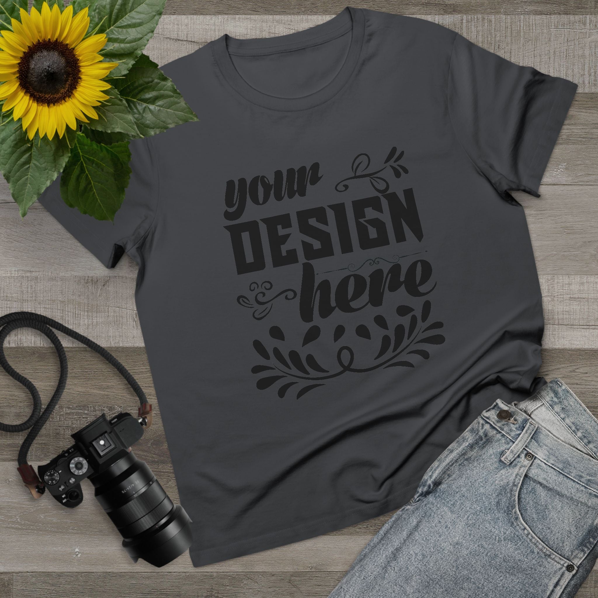 Customizable AS Colour 4001 Womens Maple Cotton T-Shirt