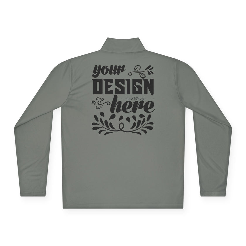 Customizable Sport Tek ST357 Unisex Lightweight Polyester Quarter Zip Pullover