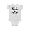 Customizable Rabbit Skins 4424 Infant Fine Jersey Baby Bodysuit