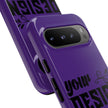 Customizable Tough Dual Layer Phone Case Polycarbonate TPU Liner Protective