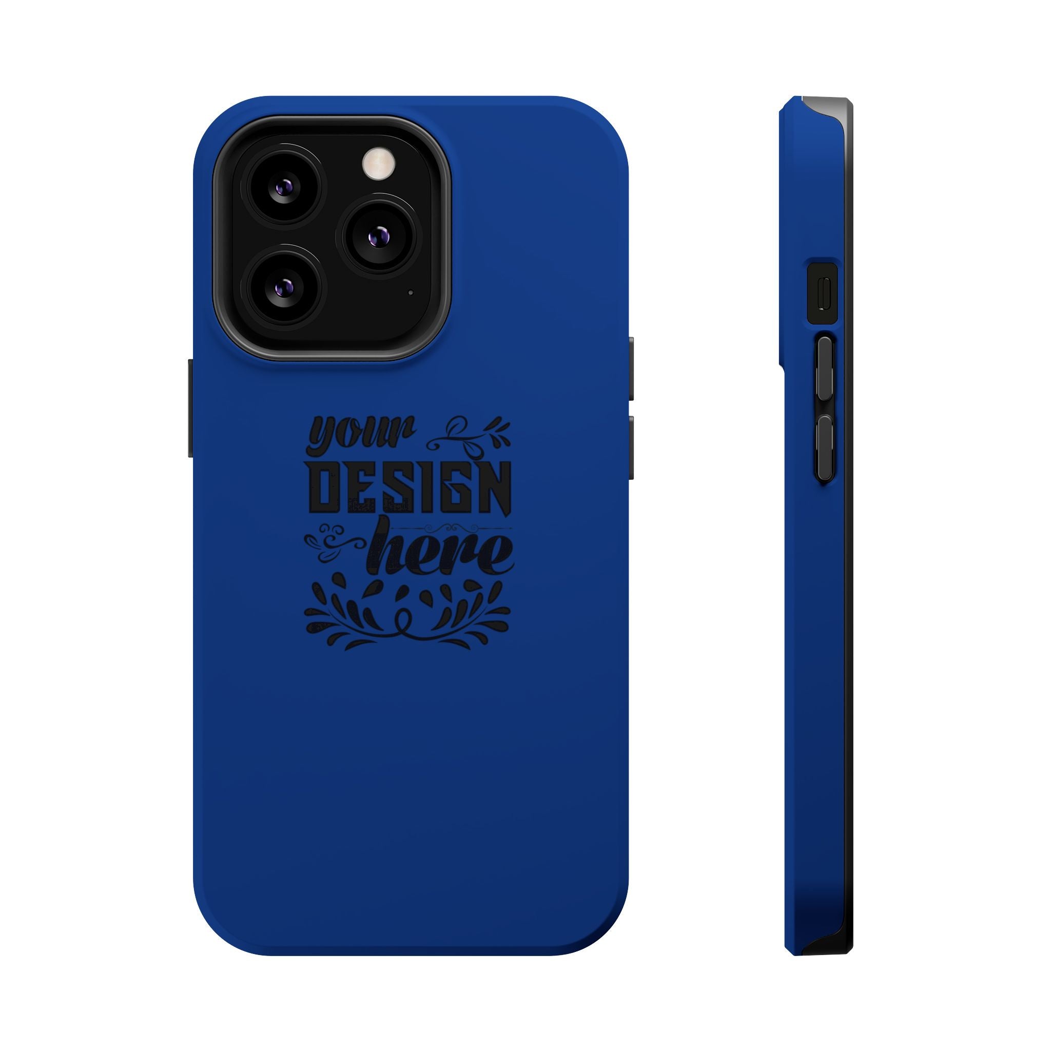 Customizable Magnetic Impact Resistant Phone Case Dual Layer Full Wrap