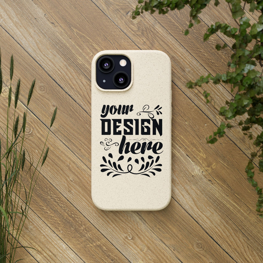 Customizable Biodegradable Phone Case Matte Finish Wireless Charging