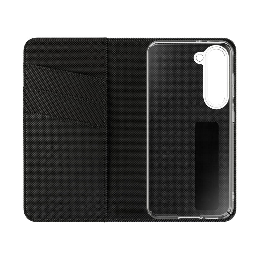 Customizable Flip Folio Phone Case With Card Slots Stand And Elastic Strap