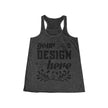 Customizable Bella+Canvas 8800 Womens Flowing Racerback Tank