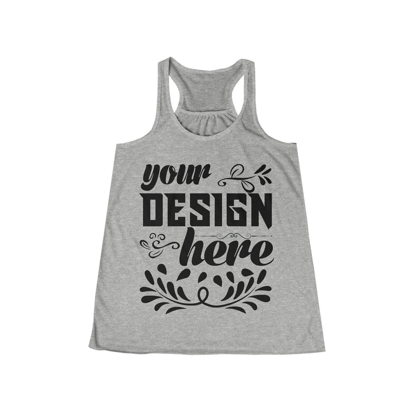 Customizable Bella+Canvas 8800 Womens Flowing Racerback Tank