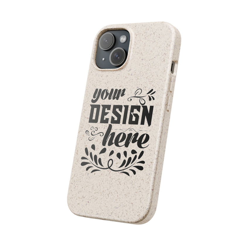 Customizable Biodegradable Phone Case Matte Finish Wireless Charging
