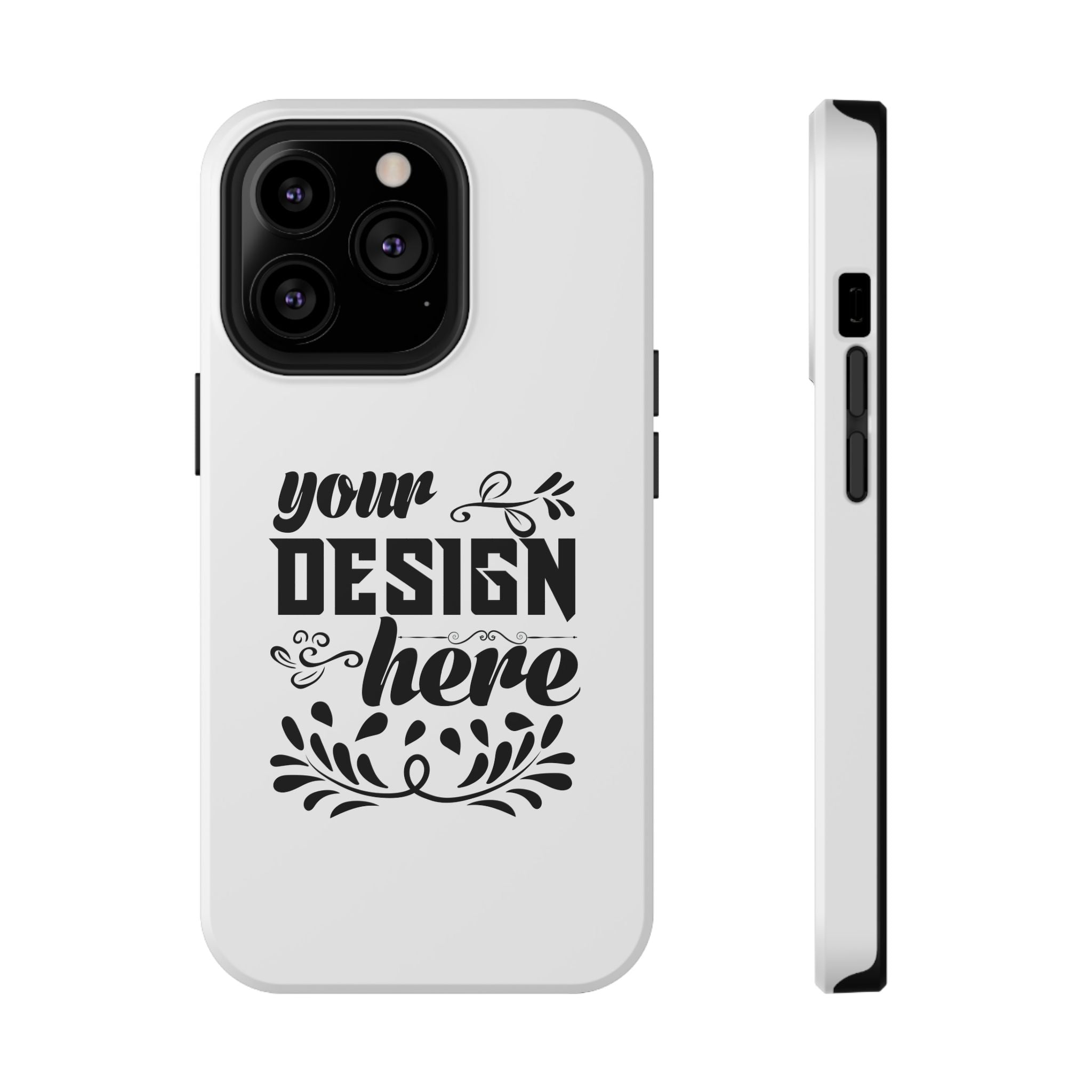 Customizable Impact Resistant Phone Case Dual Layer With Matte Or Glossy