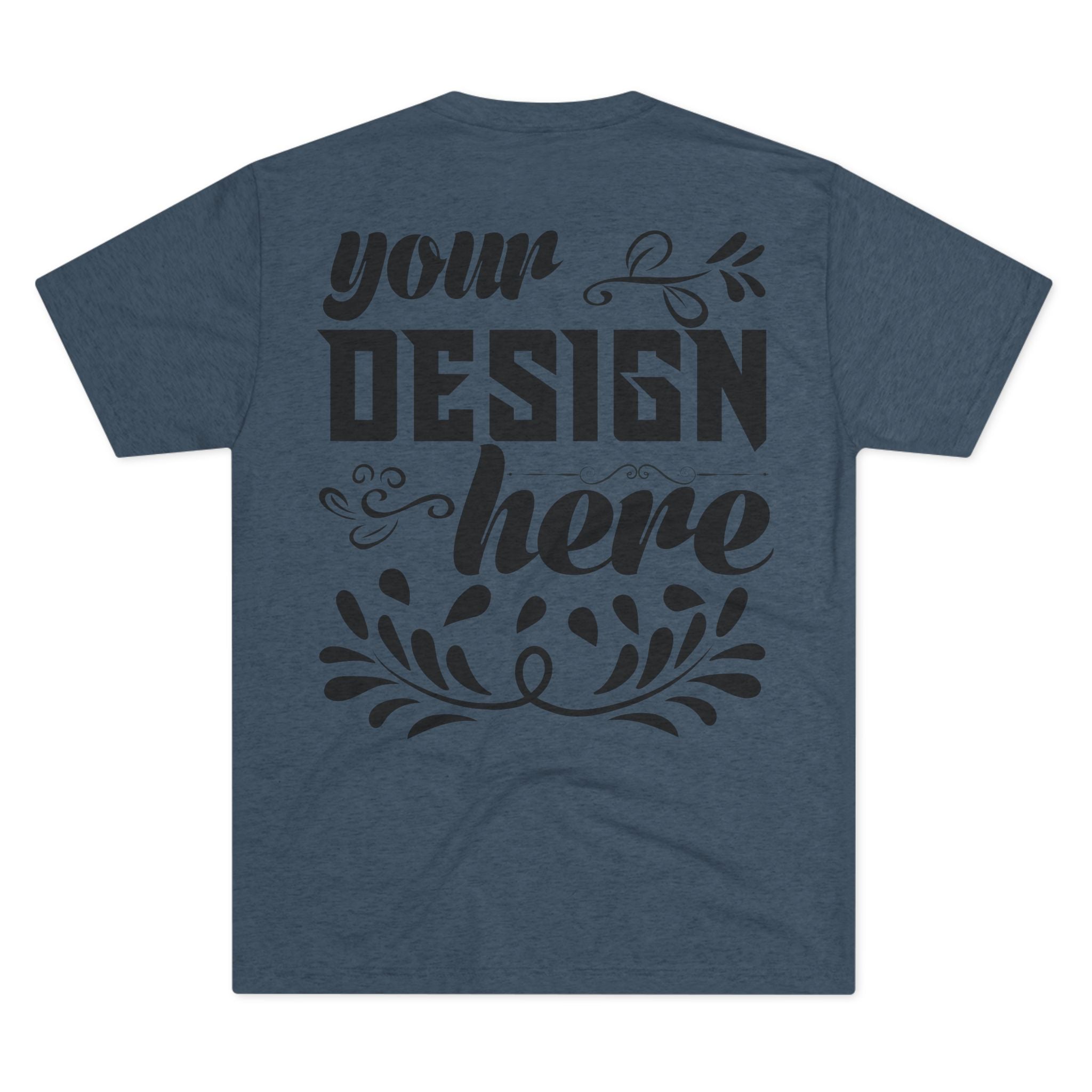 Customizable Next Level 6010 Unisex Tri-Blend Crew Neck T-Shirt