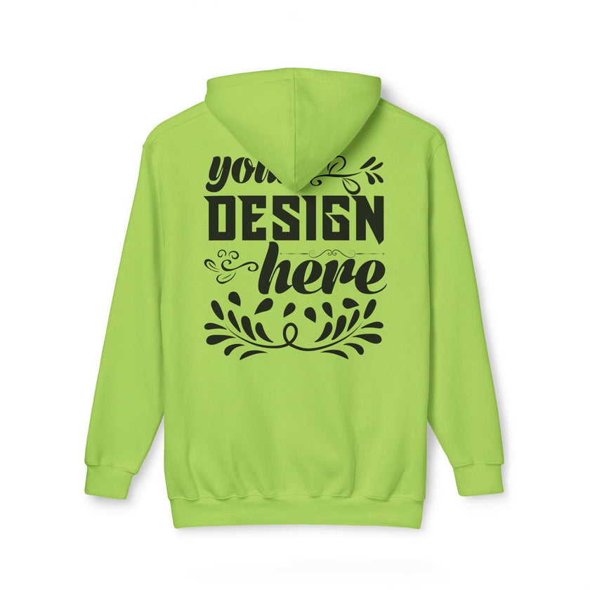 Customizable Bayside 960 Unisex Heavyweight Hooded Sweatshirt Made in US