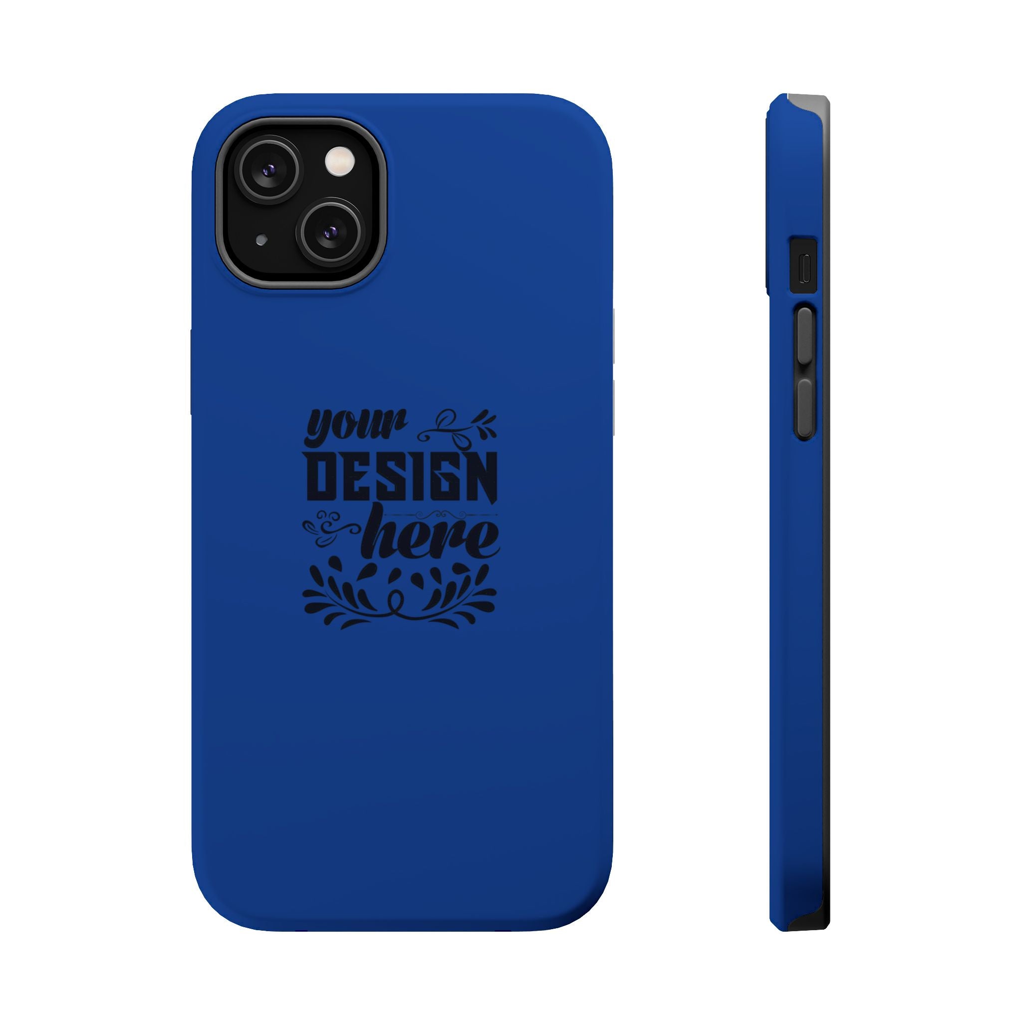 Customizable Magnetic Impact Resistant Phone Case Dual Layer Full Wrap