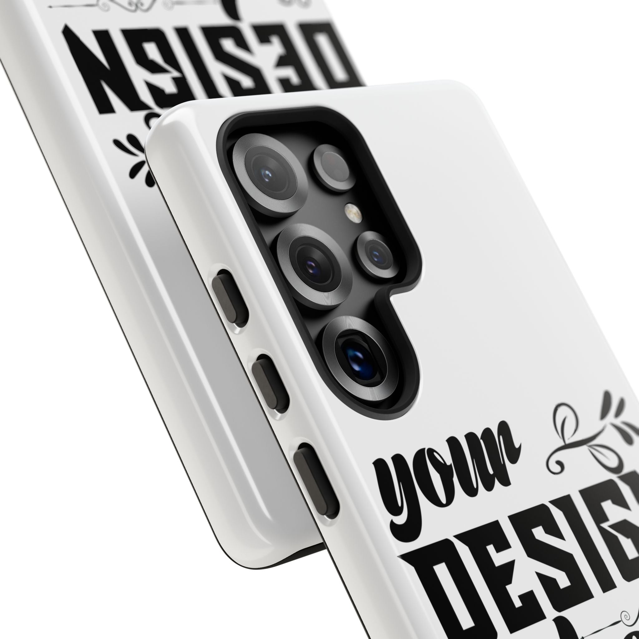 Customizable Tough Dual Layer Phone Case Polycarbonate TPU Liner Protective