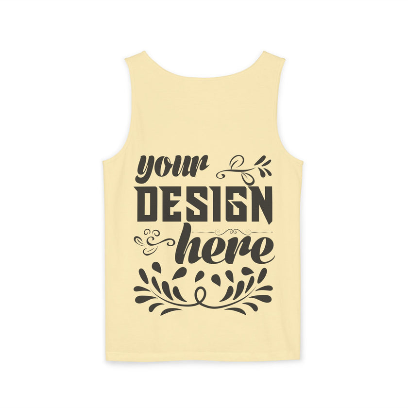 Customizable  Comfort Colors 9360  Unisex Garment Dyed Tank Top