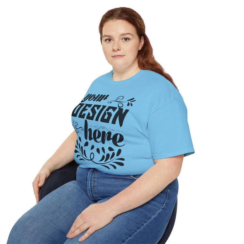 Customizable Gildan 2000 Unisex Ultra Cotton Crew Neck T-Shirt