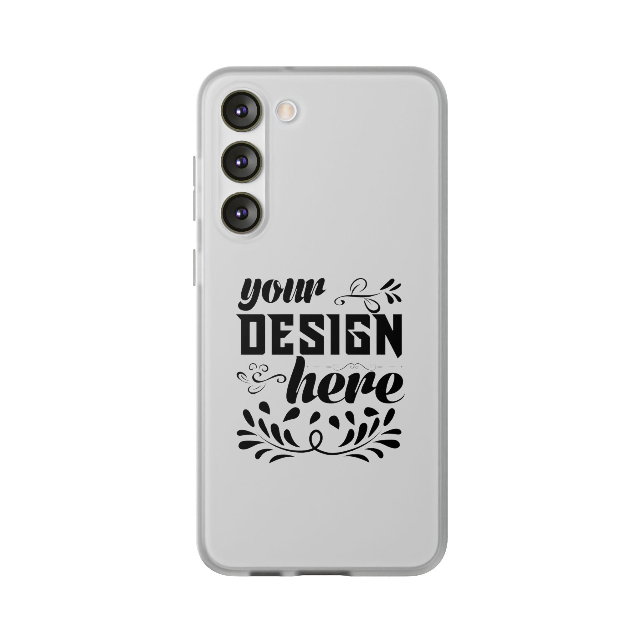Customizable Flexi TPU Phone Case Slim Matte Protective Cover