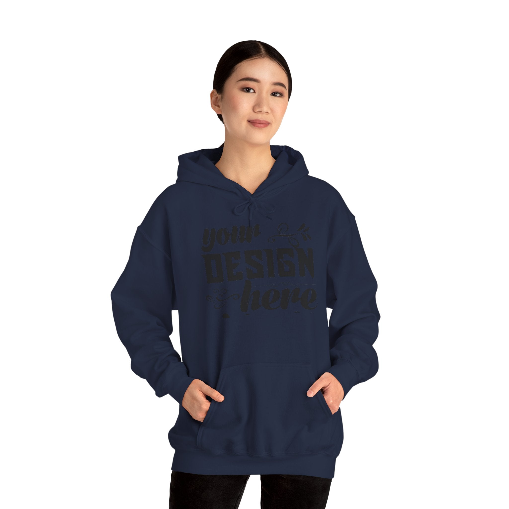 Customizable Gildan 18500 Unisex Heavy Blend Hooded Sweatshirt