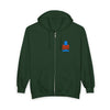 Gildan 18600 Unisex Full Zip Hoodie | Super Daddy Embroidery