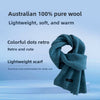 Nameria Merino Wool Knitted Winter Scarf