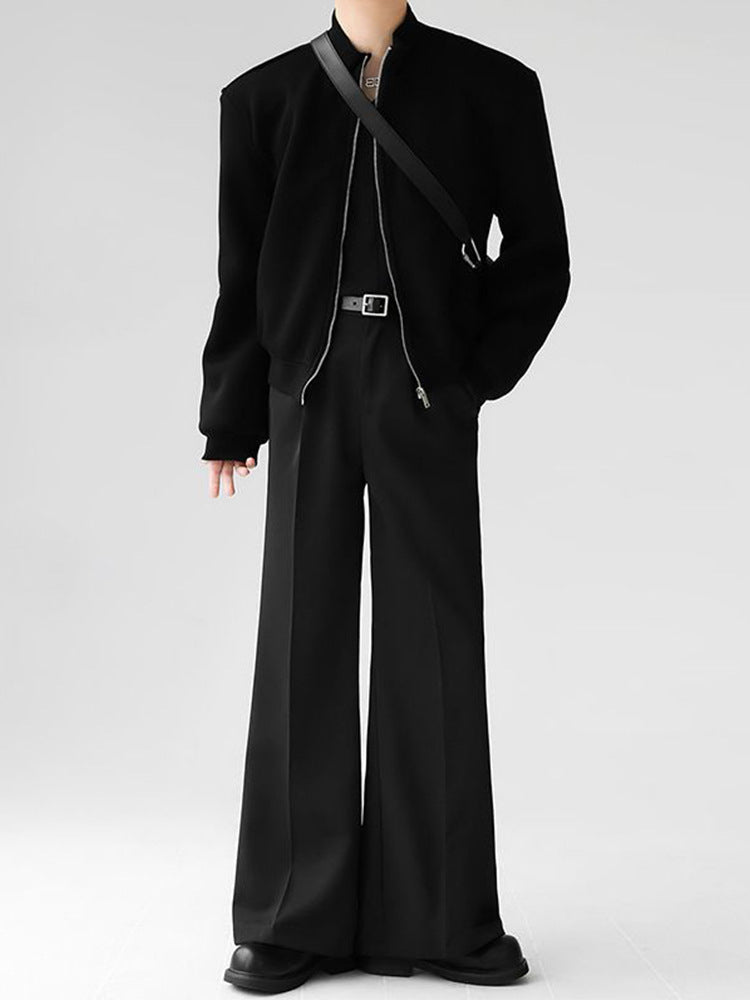 Nameria Suit Long Pants Micro-flare Mid-rise Full-length