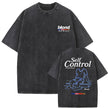 Nameria Unisex Vintage Wash Oversized Cotton T-Shirt