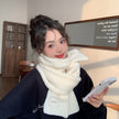 Nameria Textured Hand Hook Knit Scarf Acrylic Blend