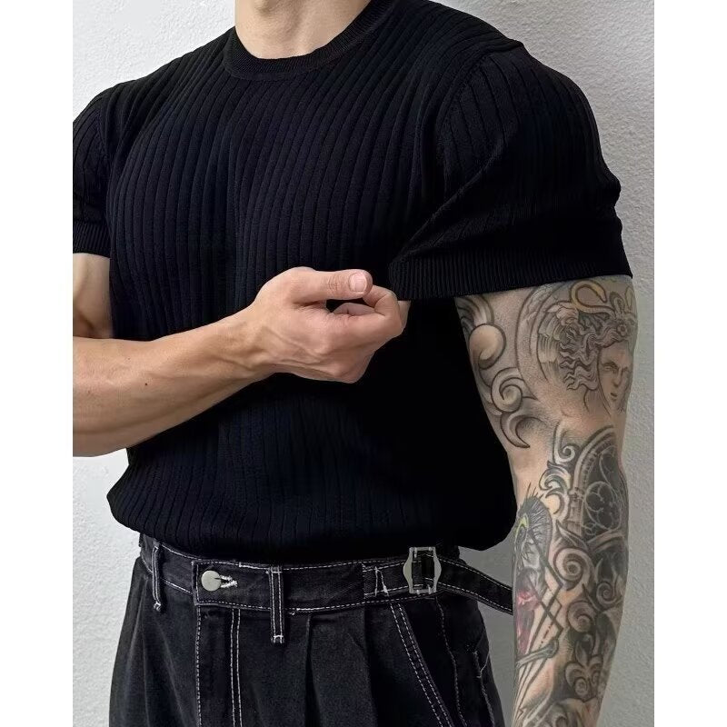 Nameria Mens Slim Fit Short Sleeve Polo Shirt