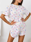 Nameria Women's Short Sleeve Pajama Set