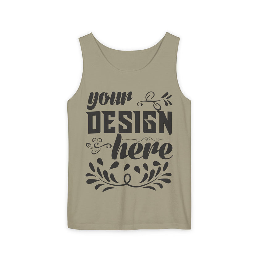 Customizable  Comfort Colors 9360  Unisex Garment Dyed Tank Top