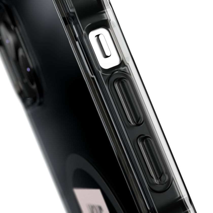 Customizable Magnetic Clear Impact Case With Air Cushioned Bumper Corners