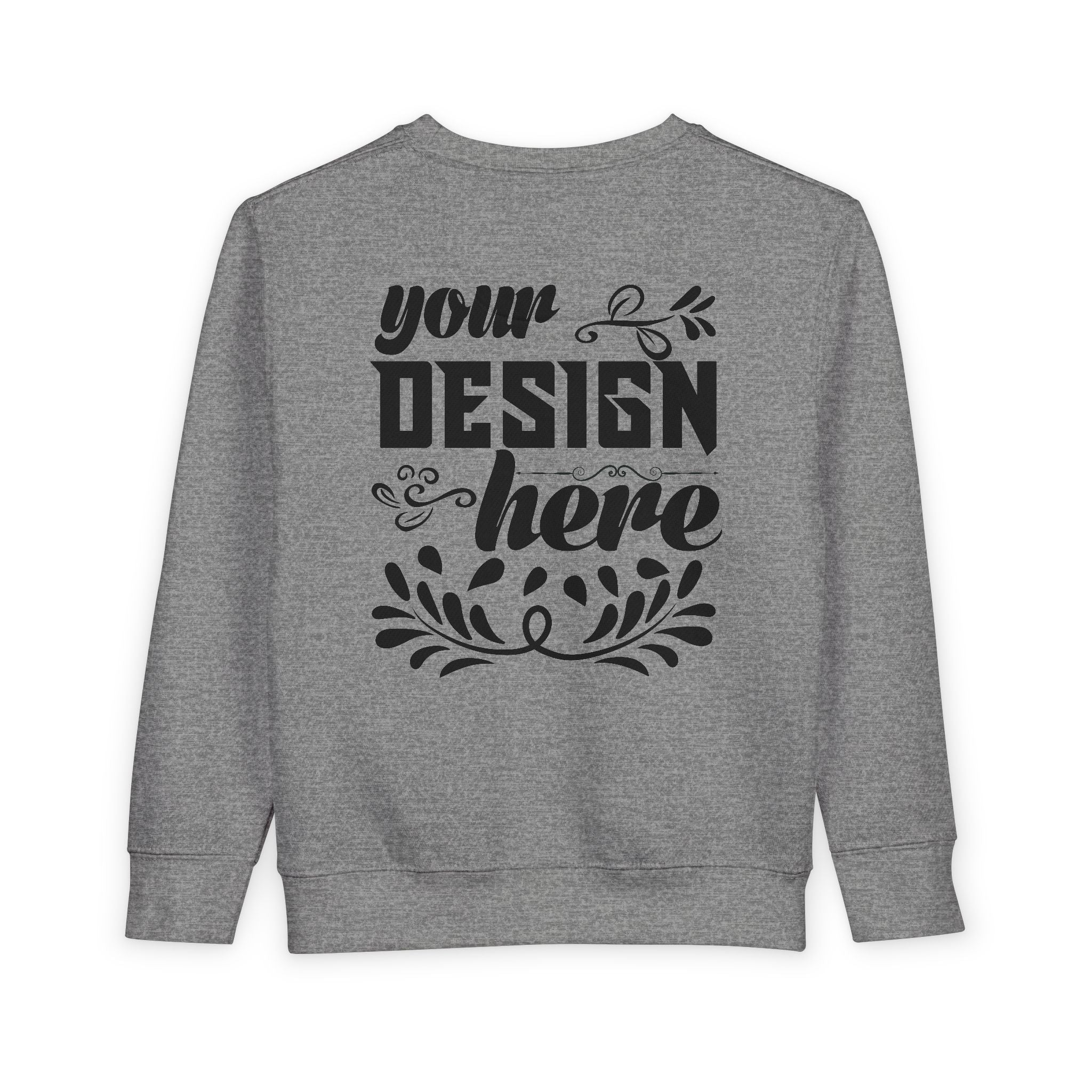 Customizable Rabbit Skins 3317 Toddler Fleece Sweatshirt