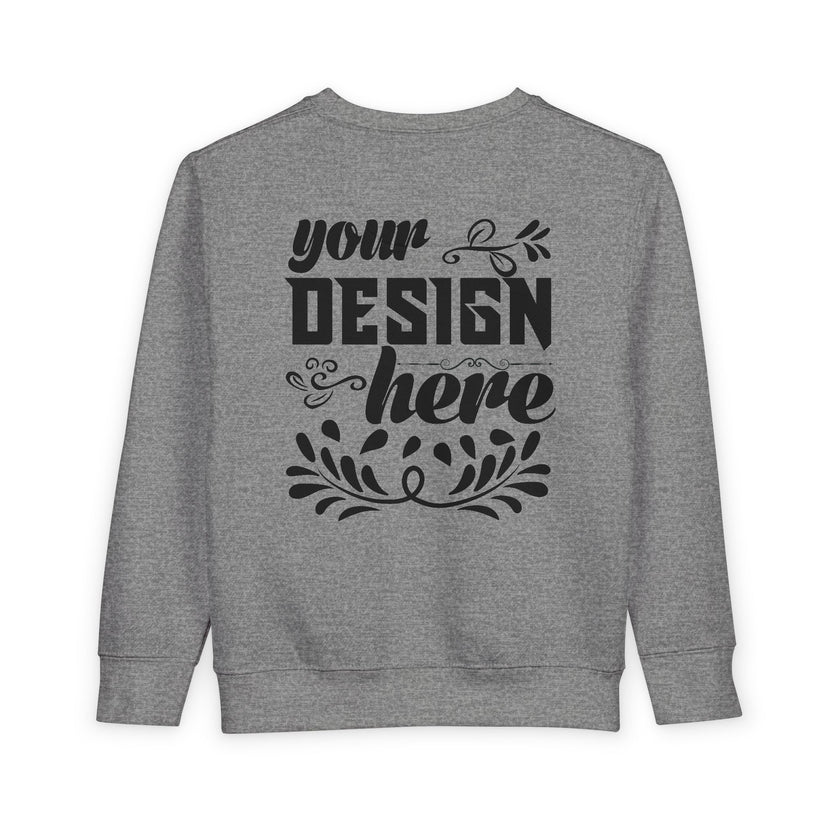 Customizable Rabbit Skins 3317 Toddler Fleece Sweatshirt