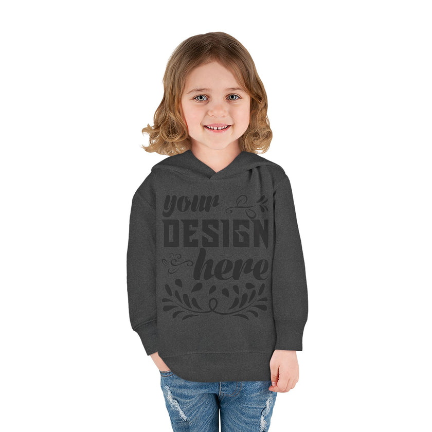 Customizable Rabbit Skins Toddler Pullover Fleece Hoodie DTG