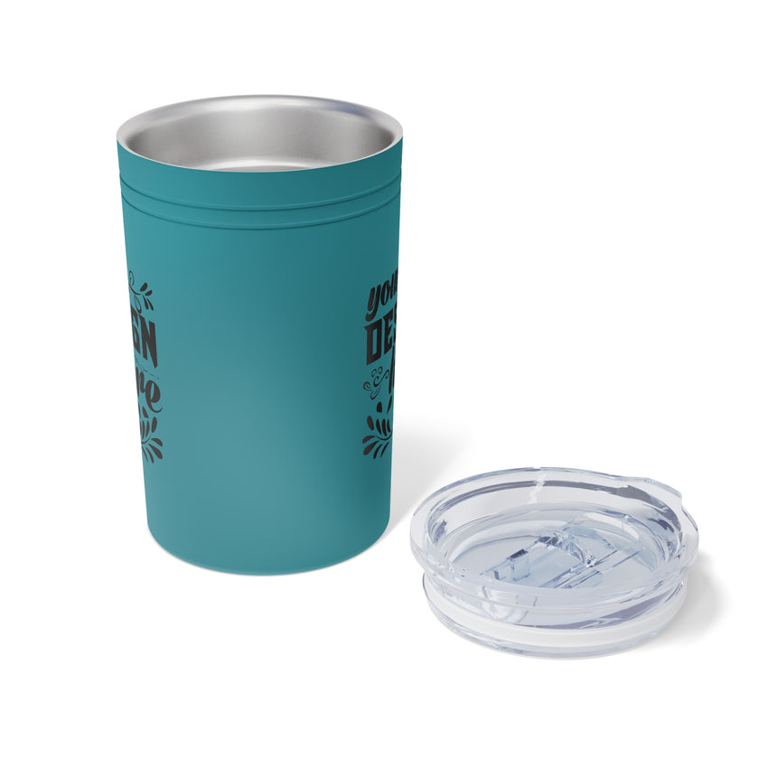 Customizable 11oz Vacuum Insulated Stainless Steel Tumbler with Lid