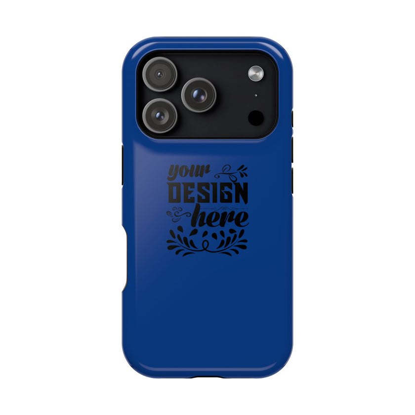 Customizable Magnetic Impact Resistant Phone Case Dual Layer Full Wrap