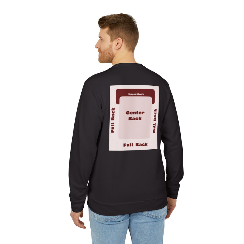 Customizable Adidas A434 Unisex Fleece Crewneck Sweatshirt