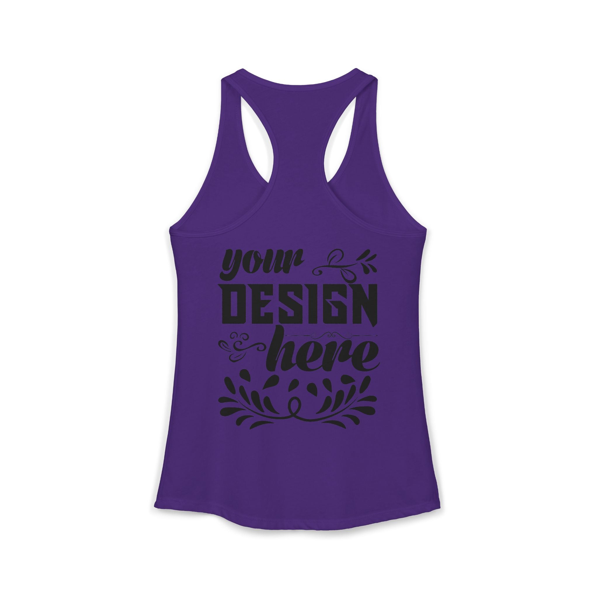 Customizable Next Level 1533 Womens Ideal Racerback Tank