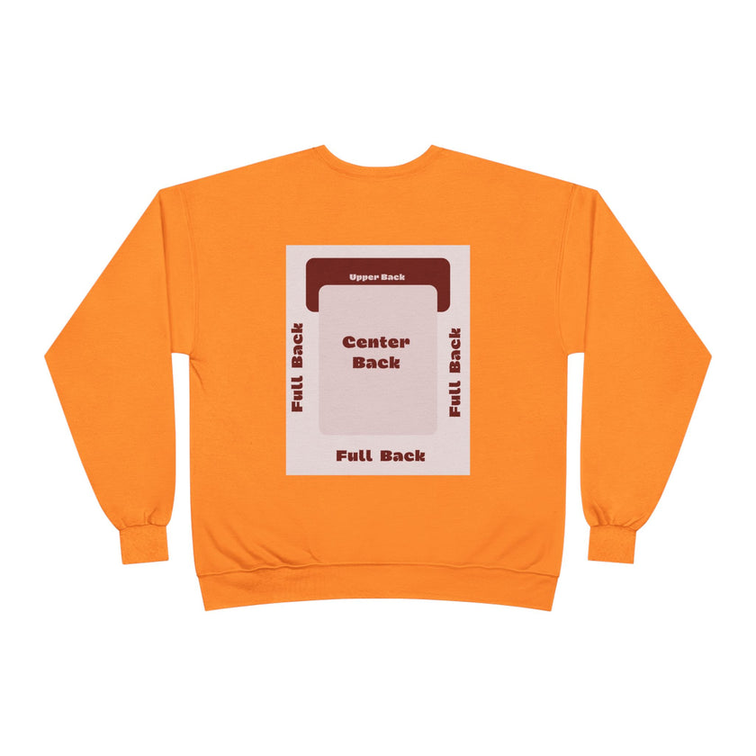 Customizable Unisex Hanes P160 EcoSmart Crewneck Sweatshirt Custom Print