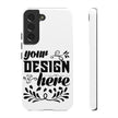 Customizable Tough Dual Layer Phone Case Polycarbonate TPU Liner Protective