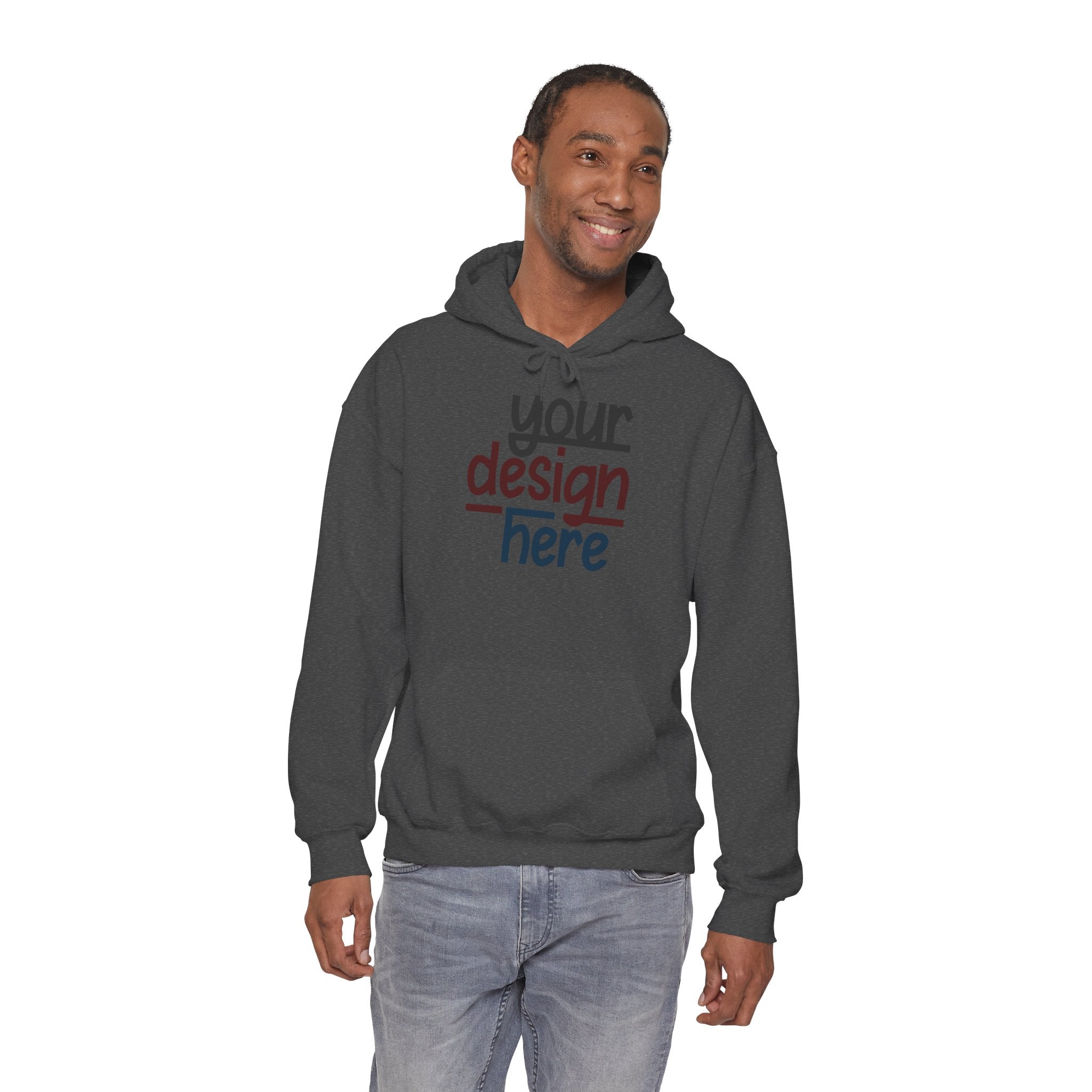 Customizable Gildan 18500 Unisex Heavy Blend Hooded Sweatshirt