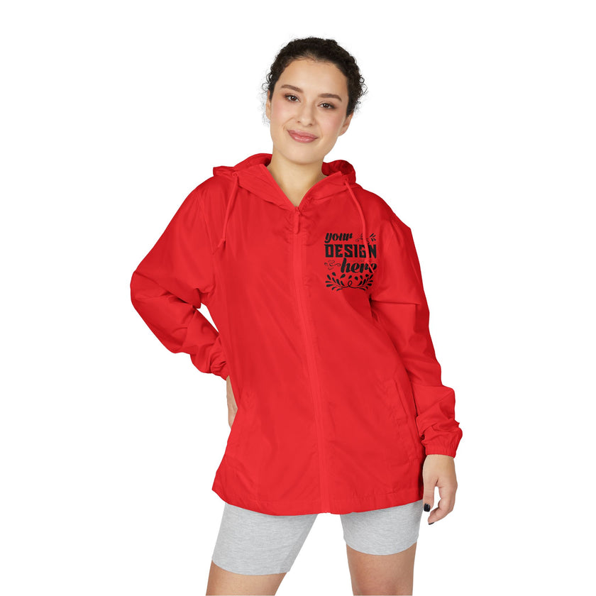 Customizable Independent Trading Company EXP54LWZ Unisex Windbreaker