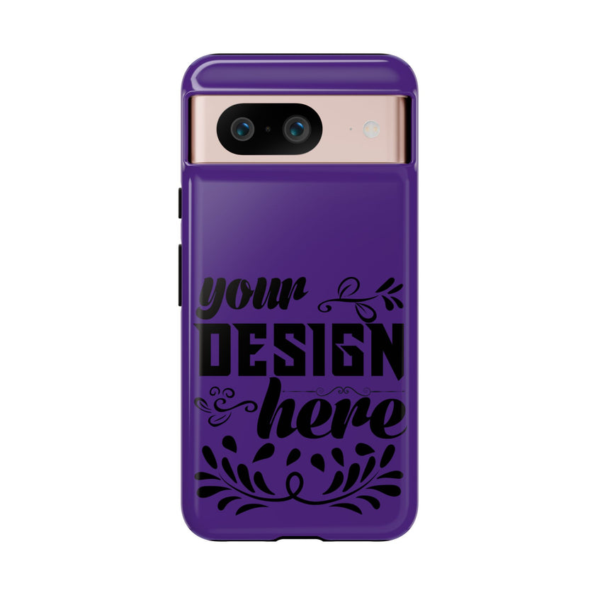 Customizable Tough Dual Layer Phone Case Polycarbonate TPU Liner Protective