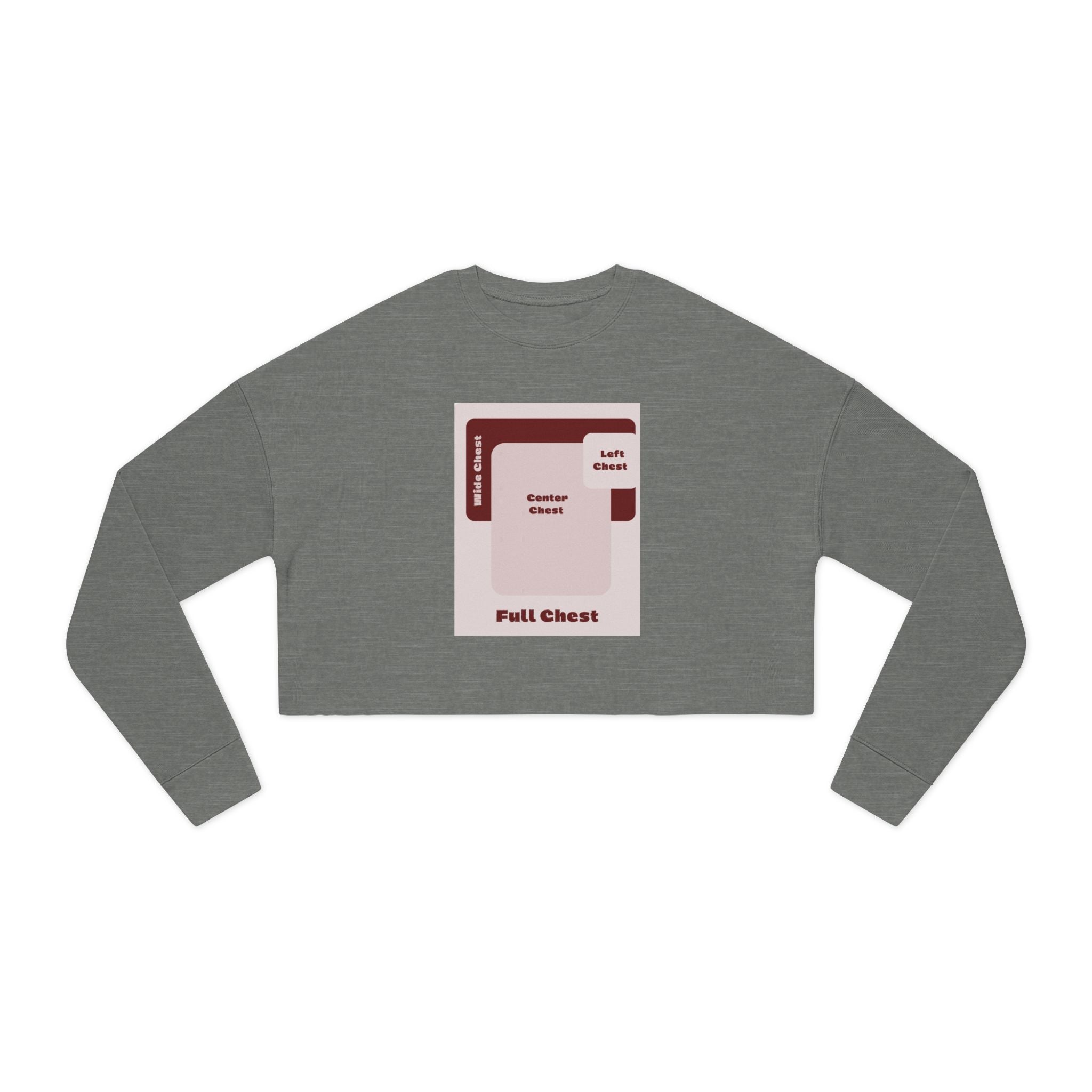 Customizable Bella+Canvas 7503  Womens Cropped Sweatshirt