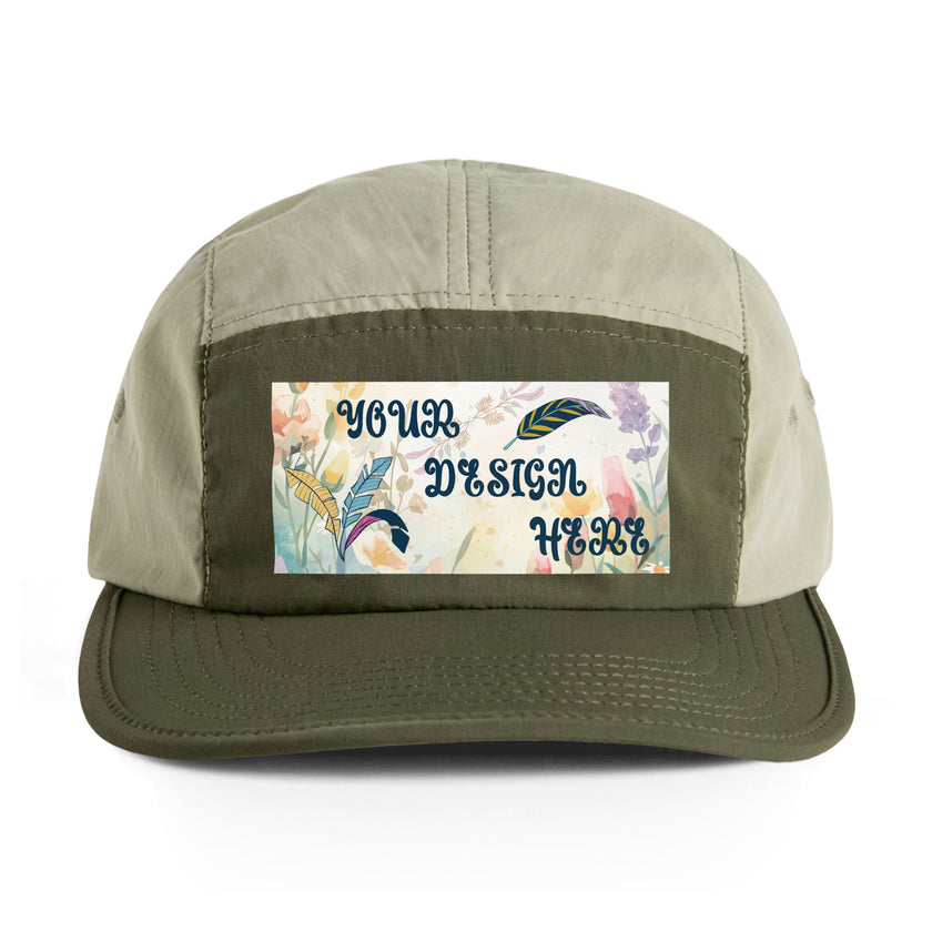 Customizable AS Colour 1105 Finn Two Tone Recycled Nylon Low Profile Cap