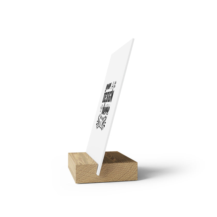 Customizable Gallery Board with Wooden Stand 1.8mm Giclée Print