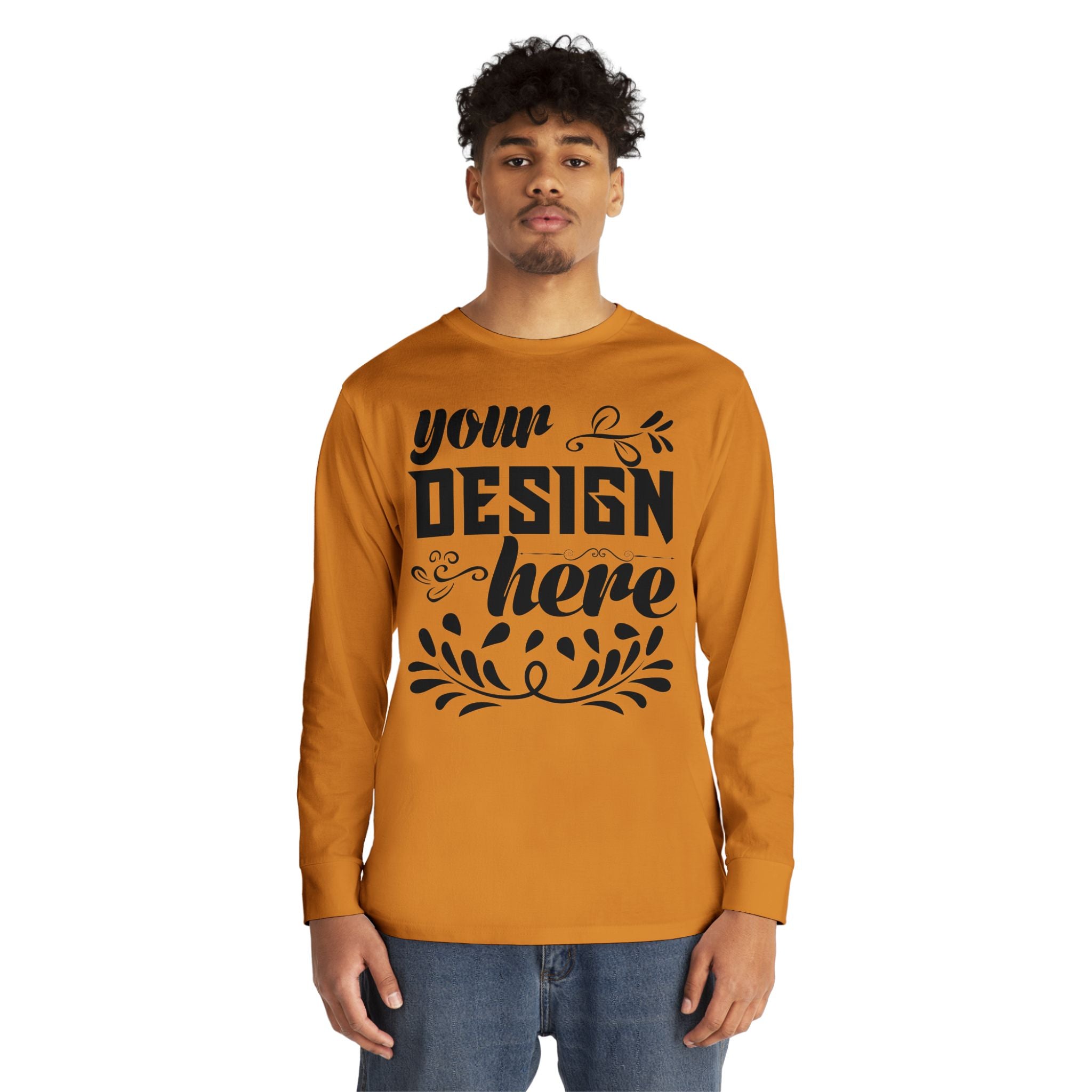 Customizable Lane Seven LS15009 Unisex Long Sleeve Crewneck Tee