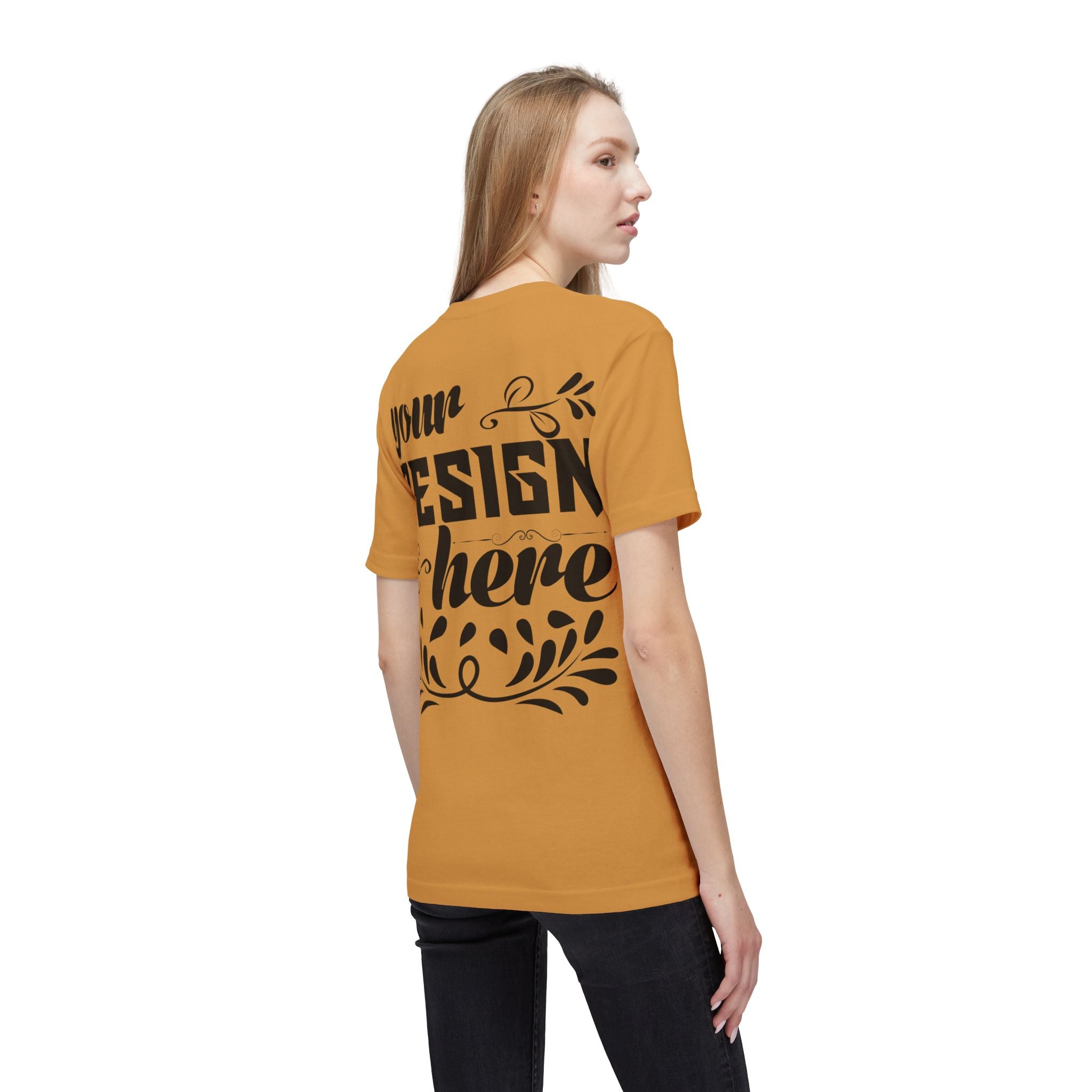 Customizable Bayside 5040 Unisex Midweight T-Shirt Made in US