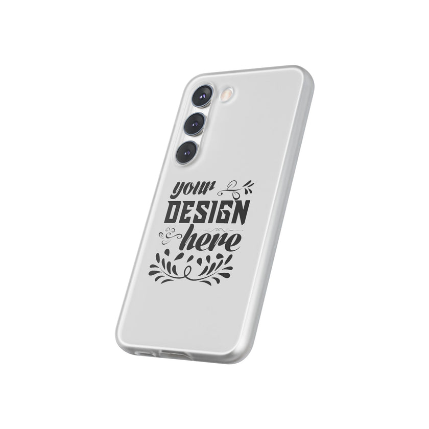 Customizable Flexi TPU Phone Case Slim Matte Protective Cover