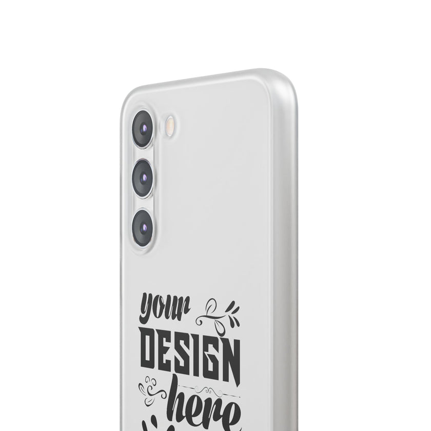 Customizable Flexi TPU Phone Case Slim Matte Protective Cover