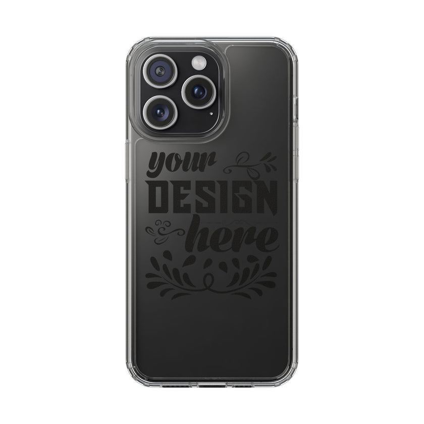 Customizable Clear Phone Case Slim Lightweight Scratch Resistant Protection