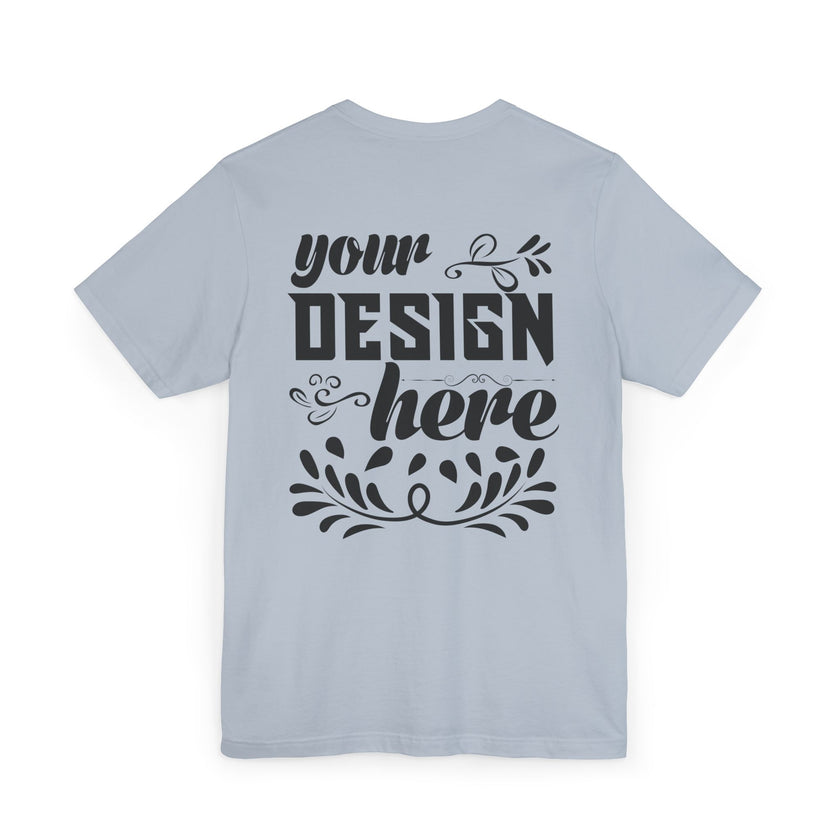 Customizable Prime Essentials Unisex Jersey T-Shirt Lightweight